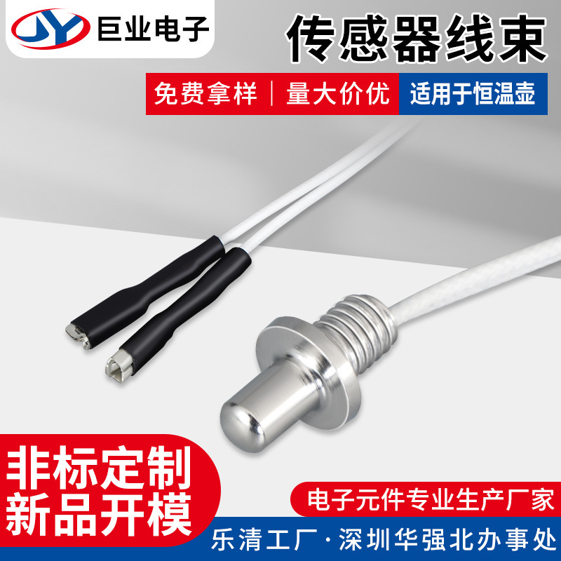 Thermistor Temperature Sensor Water Heater Air Fryer Thermostat Connector Terminal Probe Sensor Thermistor Temperature Sensor Water Heater Air Fryer Thermostat Connector Terminal Probe Sensor