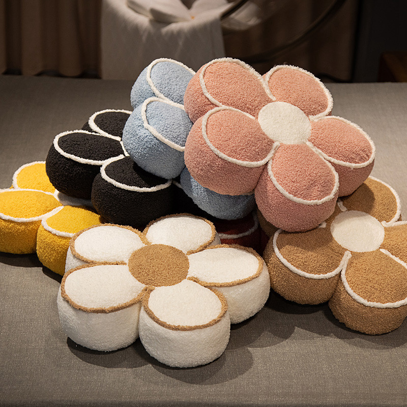 ins 蒲团坐垫地上花瓣懒人网红坐墩飘窗靠背卧室家用榻榻米垫子厚