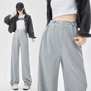 Maternity Pants Wide-Leg Pants Spring and Summer Outer Wear Fleece-Lined and Thickeneded 2025 New Style Casual Pants for Women Who Do Not Tighten the Belly