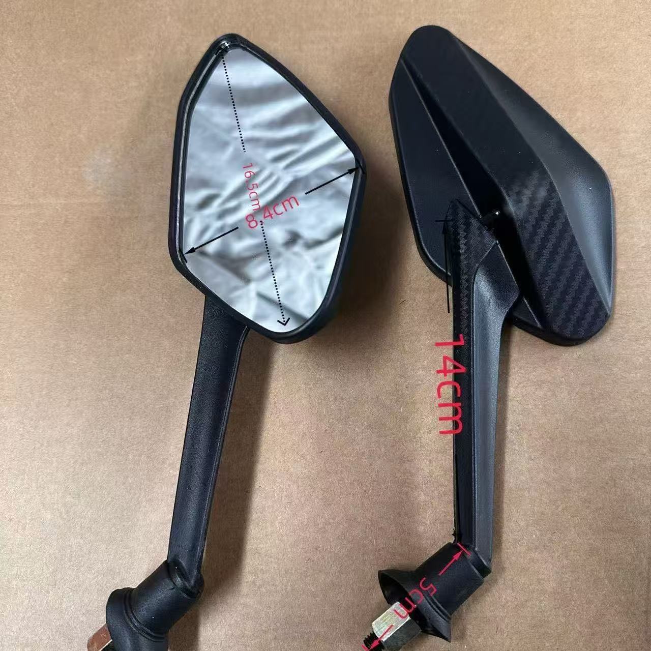 Electric Flying Eagle Car Reflector Universal Modification 8mm Rearview Mirror Convex Mirror Reversing Mirror Motorcycle Electric Motorcycle Wholesale