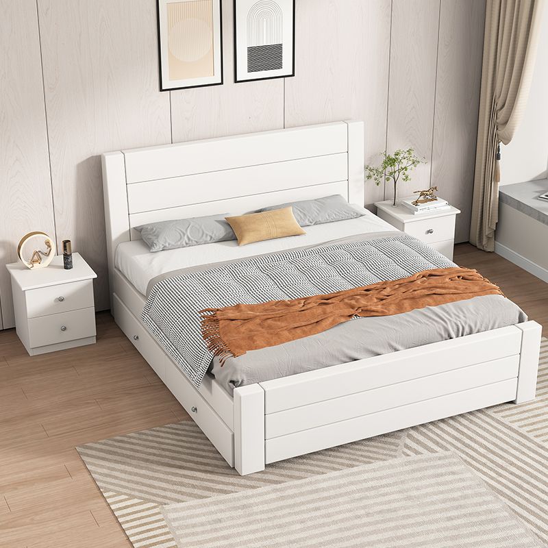 無垢材ベッド モダン シンプル 1.5m ホーム ダブルベッド 1.8m マスターベッドルーム 経済的な賃貸住宅 1m シングルベッド