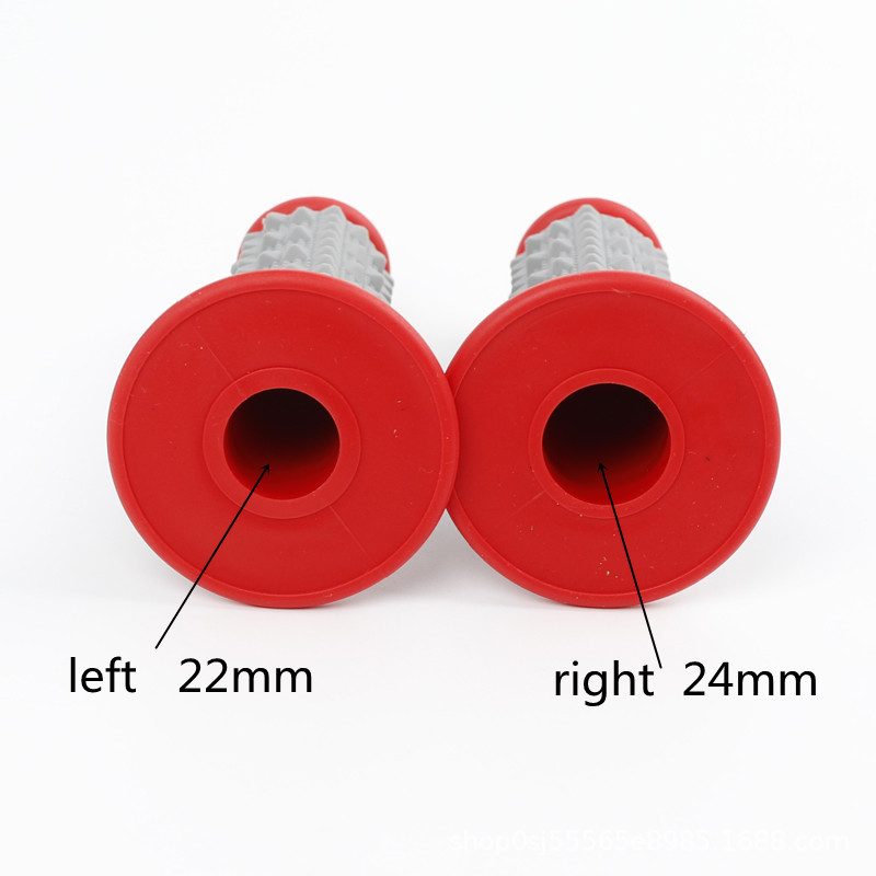 Off-Road Motorcycle Atv Gaosai Modified Silicone Large Particle Anti-Slip Handlebar Rubber Handlebar Cover Left and Right Refueling Handle