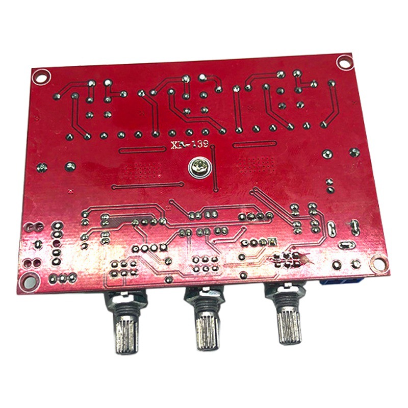 XH-M139 viejo 2,1 canales tablero del amplificador digital 12V-24V voltaje amplio TPA3116D2 2*50W + 100W