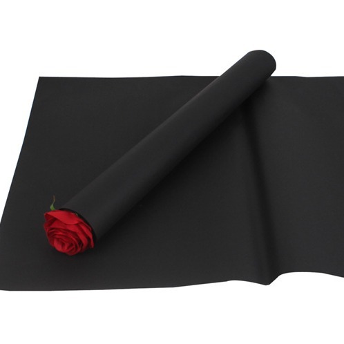 70g ramo de flores de color sólido papel de embalaje color de doble cara cubierta de libro de bricolaje papel de regalo monocromo