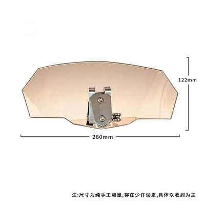 Motorcycle front windshield – Motorcycle modified windshield with - a-set-of-elevated-windshields-brown