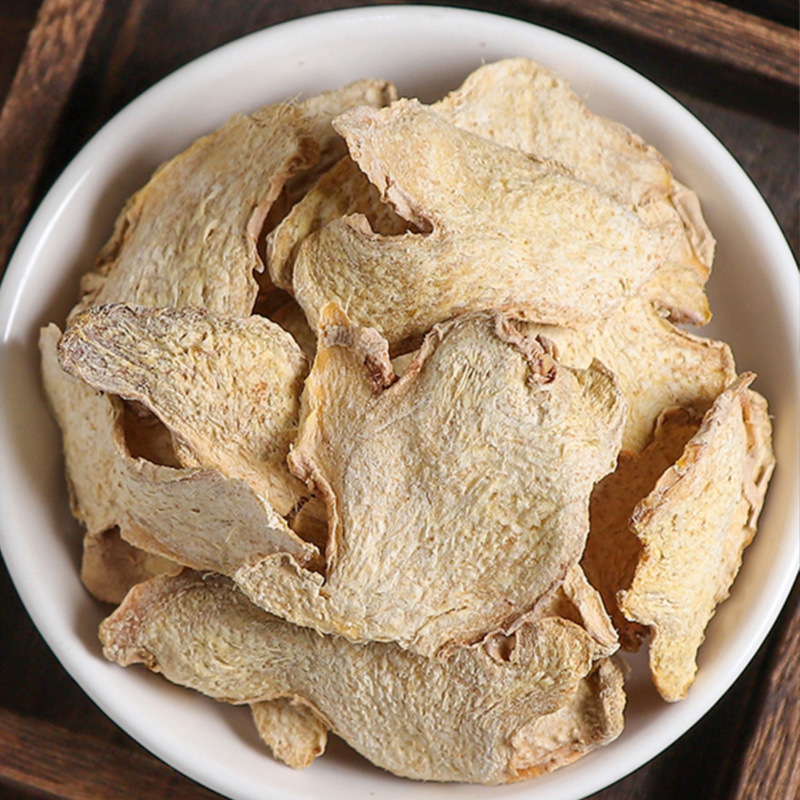 Dried Ginger Slices Gan Jiang 500g Sichuan Cut Herb for Decoction Tea and Culinary Use quality and texture