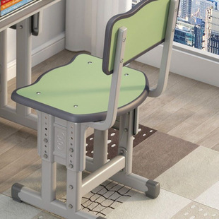 Chair for Primary and Secondary School Students, Home Backrest, School Classroom Training Desk, Tutoring Class Stool, Kidsren's Adjustable Teeth
