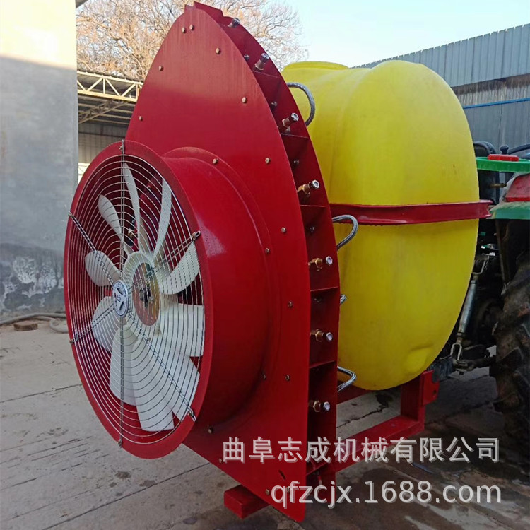 500升果园风送式打药机 农用悬挂式喷雾器 志成四轮背负式喷药机