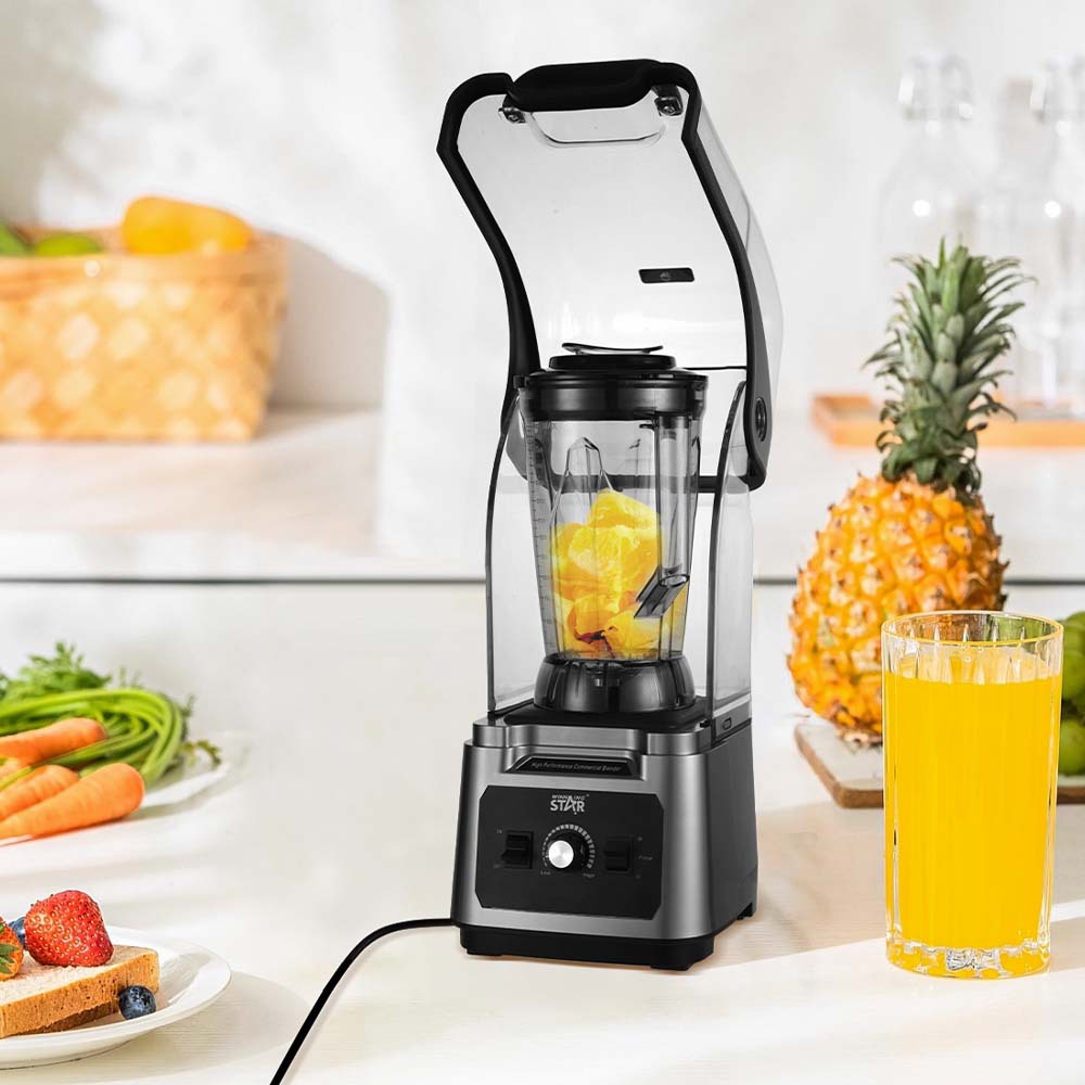 Winning star comercio exterior exclusivamente para exprimir jugo de frutas con aislamiento acústico comercial, batido de leche de soja, exprimidor multifuncional, rompidor de paredes