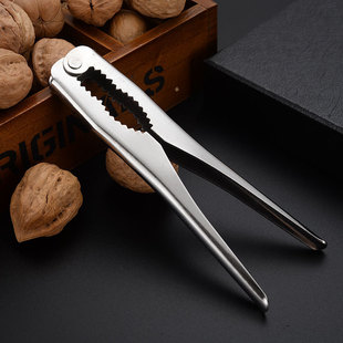 Stainless Steel Walnut Clamp Household Thickened Multifunctional Nut Clamp Opening Walnut Clamp Kitchen Tool Shelling