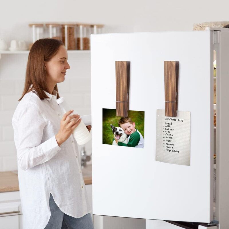 Household bathroom towel rack wall-mounted hallway photo frame retro rectangular wooden clip solid wood wall decoration Household bathroom towel rack wall-mounted hallway photo frame retro rectangular wooden clip solid wood wall decoration