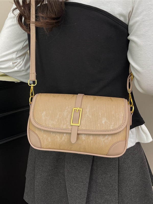 Bolso para mujeres 2026 nuevo cross-border retro retro bolso cuadrado de color alto nivel lujoso y exquisito mochila de viaje