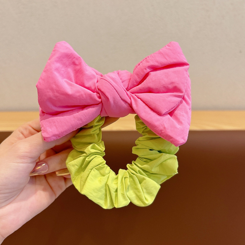 Fugitivo princesa berry arco para niños anillo de cabello coreano diseño de contraste de color para niñas cuerdas de cabeza dulce correa de cabello