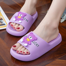 厂家批发PVC拖鞋女 防滑夏季室内情侣休闲百搭凉拖女低价爆款代发