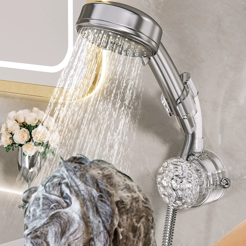 Suction cup shower stand -free bathroom can move children Shower Shower Smooth Finter Tonal Termine