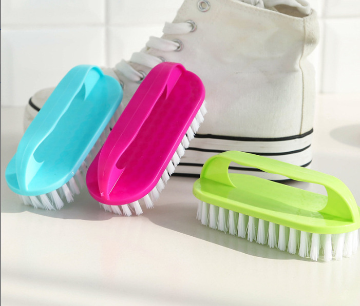 Multifuncional cepillo de zapatos de piel suave suministros de limpieza del hogar mango cepillo de limpieza cepillo de lavandería descontaminación cepillo de zapatos al por mayor image 6