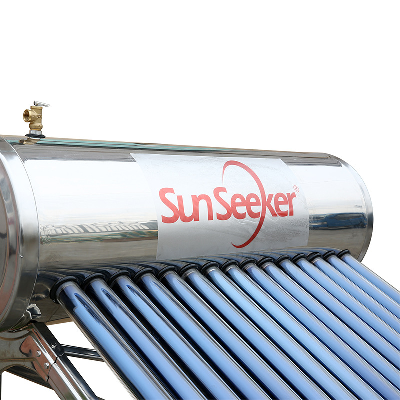 Calentador de agua solar de acero inoxidable calentador de agua solar plano calentador de agua solar al por mayor