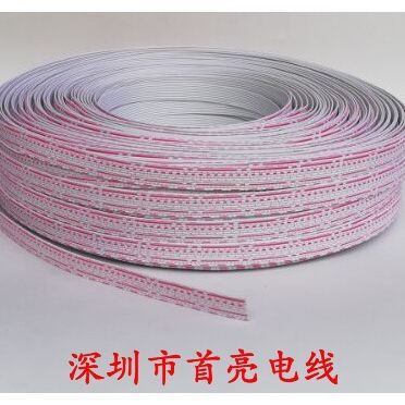 现货供应排线红白排线246826AWG红白并排线镀锡铜导体软排电源线