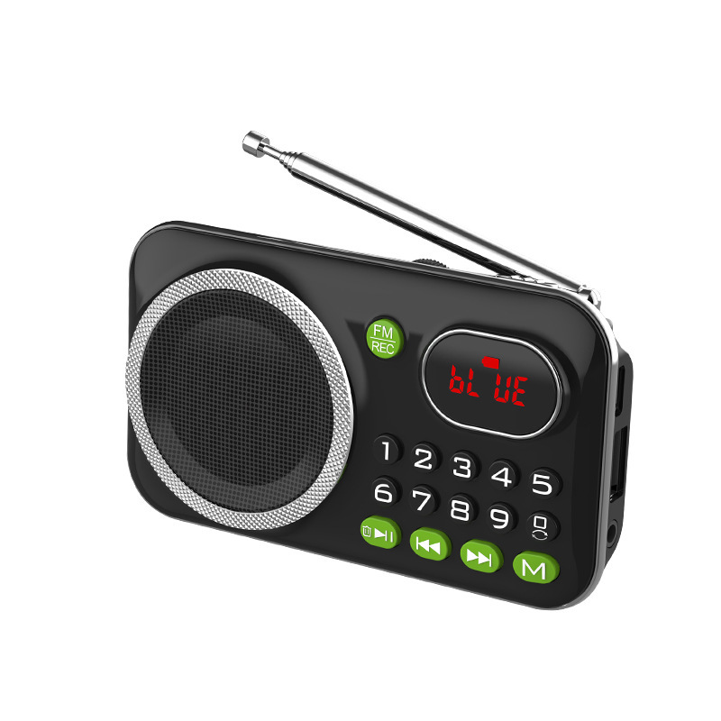 JINZHONG C5 reproductor de tarjetas Bluetooth reproductor de música recargable reproductor de bucle portátil calidad de sonido HD