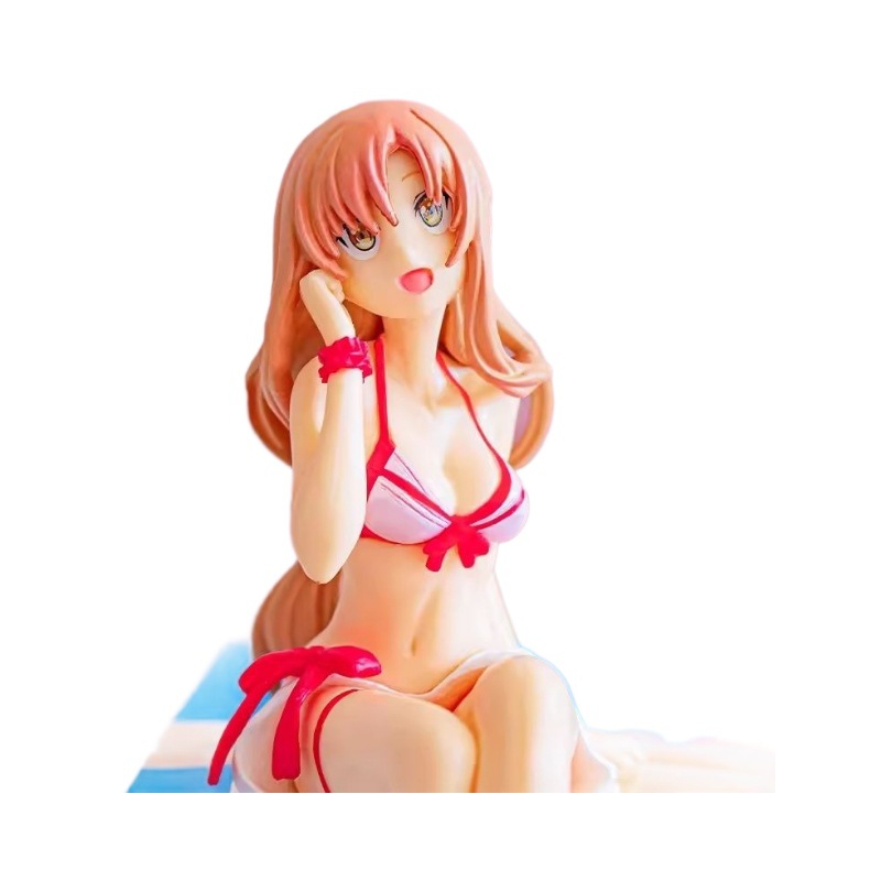 SWORD SHENYU YASNA 수영복 국수 미니 자동차 컴퓨터 장식품 PVC 박스 핸드 오피스 장난감