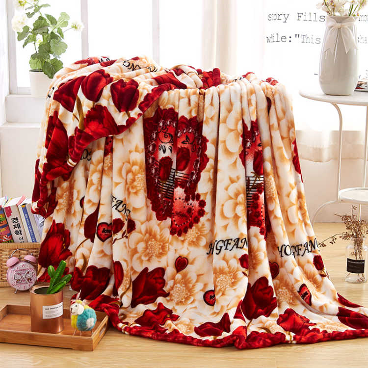 Flannel blankets in stock, gifts, street stalls, foreign trade coral fleece blankets, nap blanket wholesale