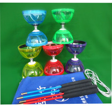 宝力贝105-B三轴承空竹校园学生老年人健身用品 比赛用品陀螺