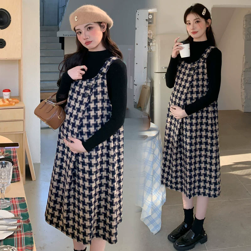 Онлайн красная одежда для беременных мода осень-зима