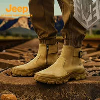 Jeep Jeep официальный Martin сапоги противоскользящие, износостойкие легкие походные туфли