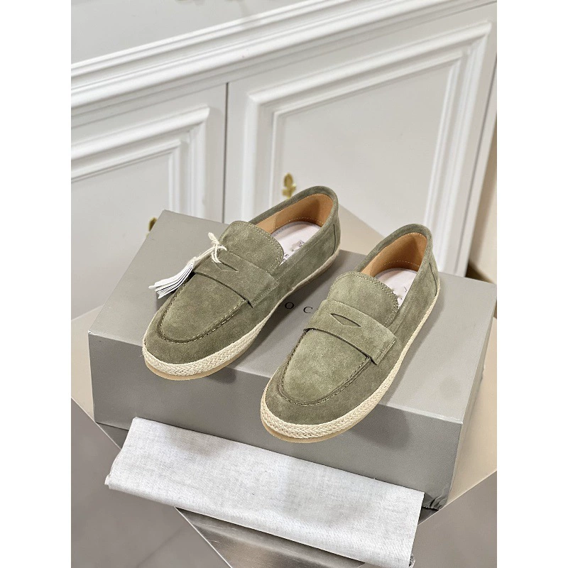 Новые мужские лоферы BC с низким верхом, повседневные спортивные туфли из натуральной кожи с конопляной веревкой, удобные слипоны для ленивых