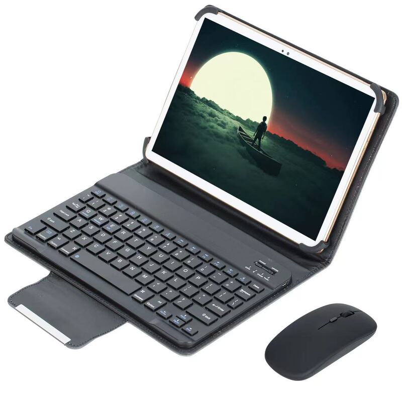 Suitable for iPad Samsung Lenovo Huawei Xiaomi Redmi Tablet Pc Universal Bluetooth Keyboard Leather Case