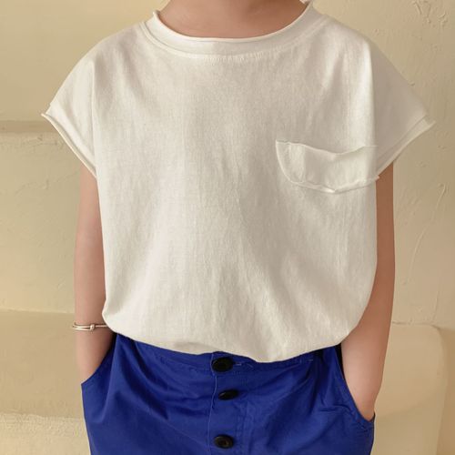 Children's clothing  summer new sleeveless vest t boys cute children's t-shirt girls Korean style summer baby tops