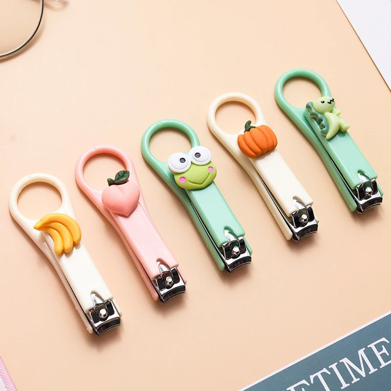 Nail Scissors Creative Children's Nail Clippers Household Portable Small Nail Clippers Nail Groove Scissors Nail Clippers