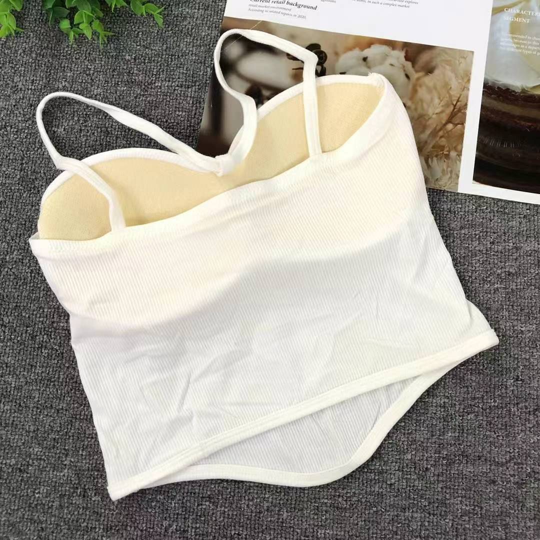 Nueva taza fija sin costuras de alta calidad, chaleco de dama sin anillo de acero, bra de yoga, ropa interior deportiva, mujer al por mayor