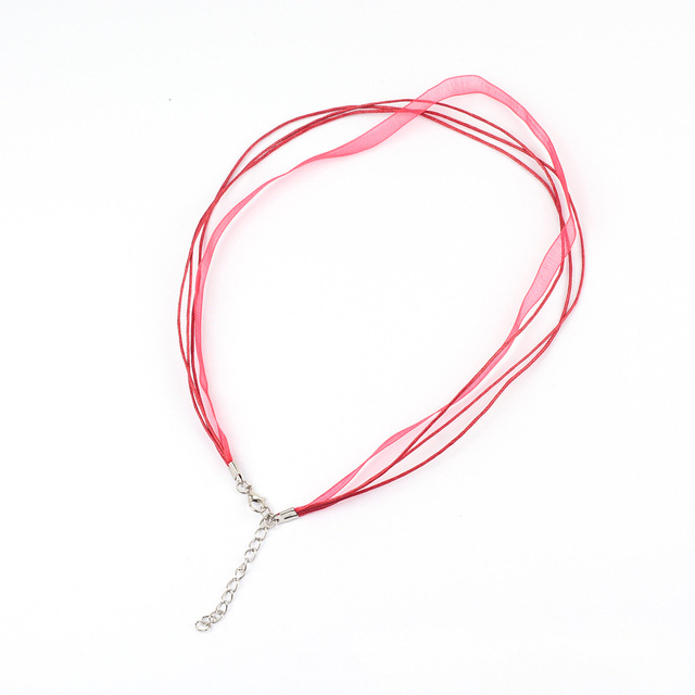 20 Pieces Zinc Alloy Solid Color Chain display picture 7