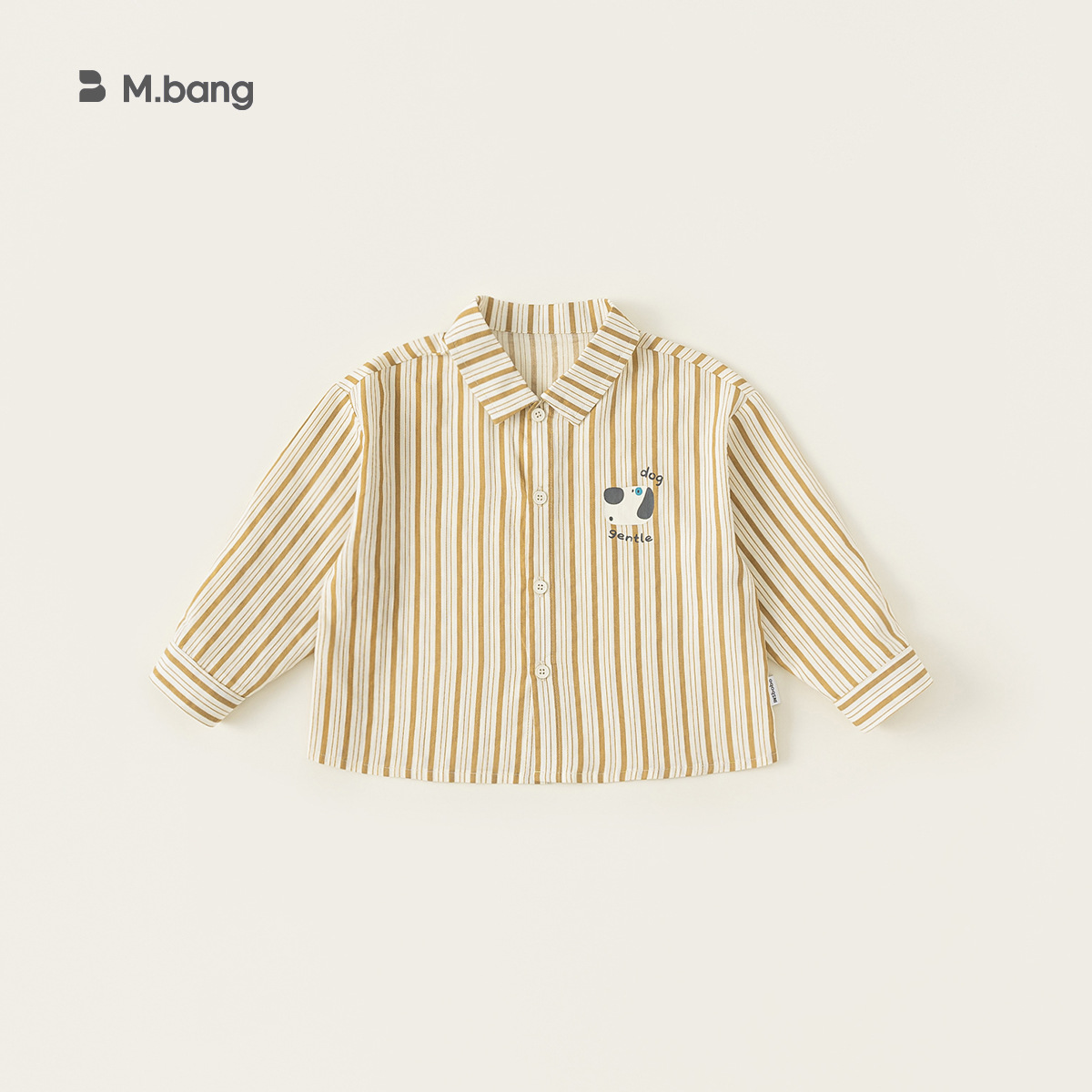 Youbao ropa para niños 2025 primavera para niños camisa coreana estilo occidental camisa suelta casual para niños a rayas tops de todo fósforo