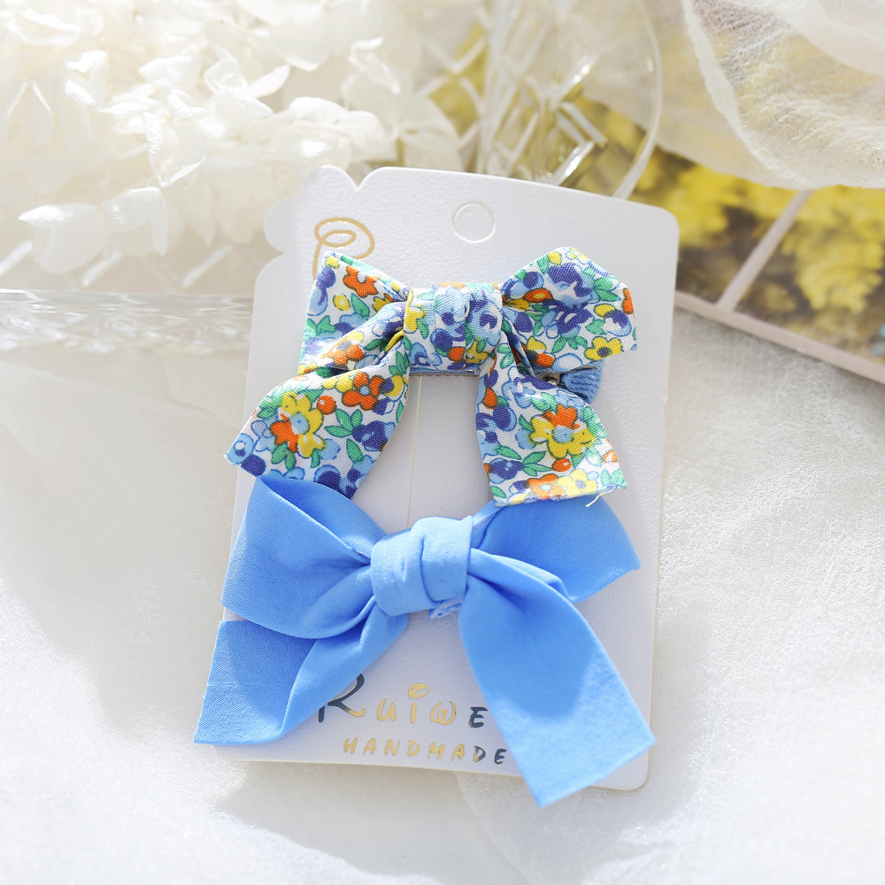 Cute Floral Bow Hairpin display picture 6