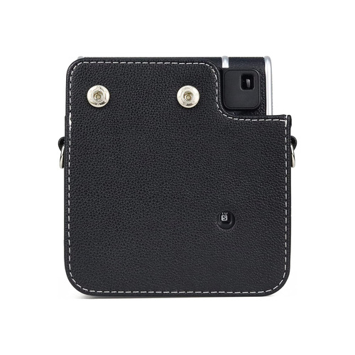 Manufacturer Polaroid mini40 camera bag retro black brown PU camera storage protective bag