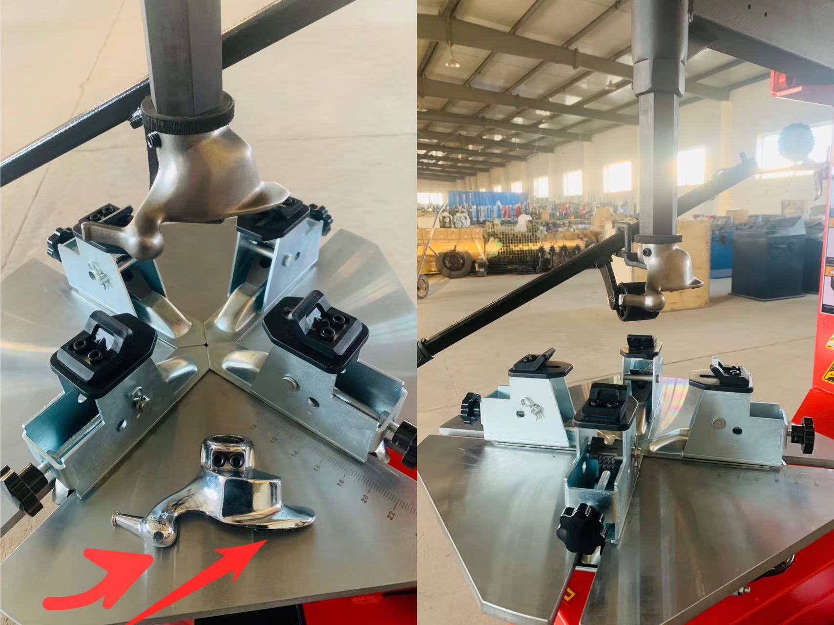 Máquina de eliminación de neumáticos de motocicleta, máquina de eliminación de neumáticos de brazo, máquina de equilibrio de motocicleta, equipo de protección de automóviles, fabricante de herramientas de cabello directo