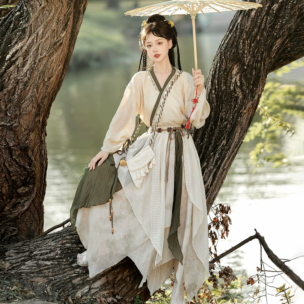 Оригинальный дизайн цветного лотоса в китайском стиле