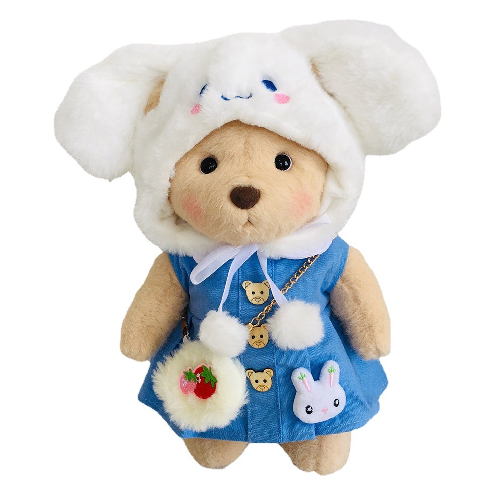 No. s Beier Lulu ropa 30cm conjunto oso muñeca ropa hecha a mano oso de peluche muñeca regalo para niñas
