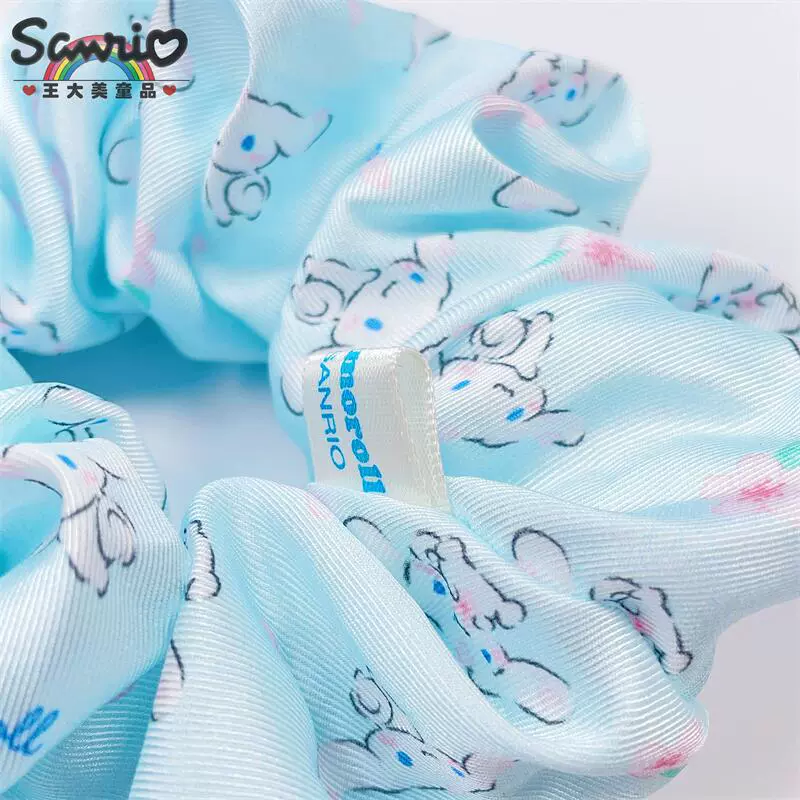 Sanrio тканевое кольцо для волос KT Cat Curomi, для девочки, хвостик, милый высокий объёмный бант