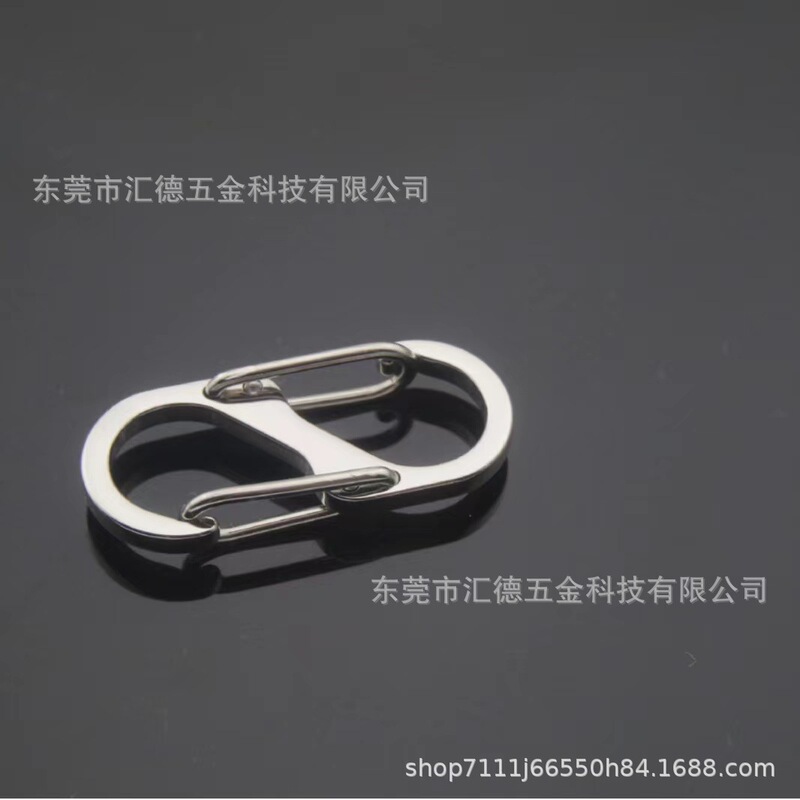Wholesale In-Stock 304 Stainless Steel S-Shaped Metal Figure-Eight Buckle Chain Adjustment Buckle for Clothing and Luggage Hardware Accessories Exquisite