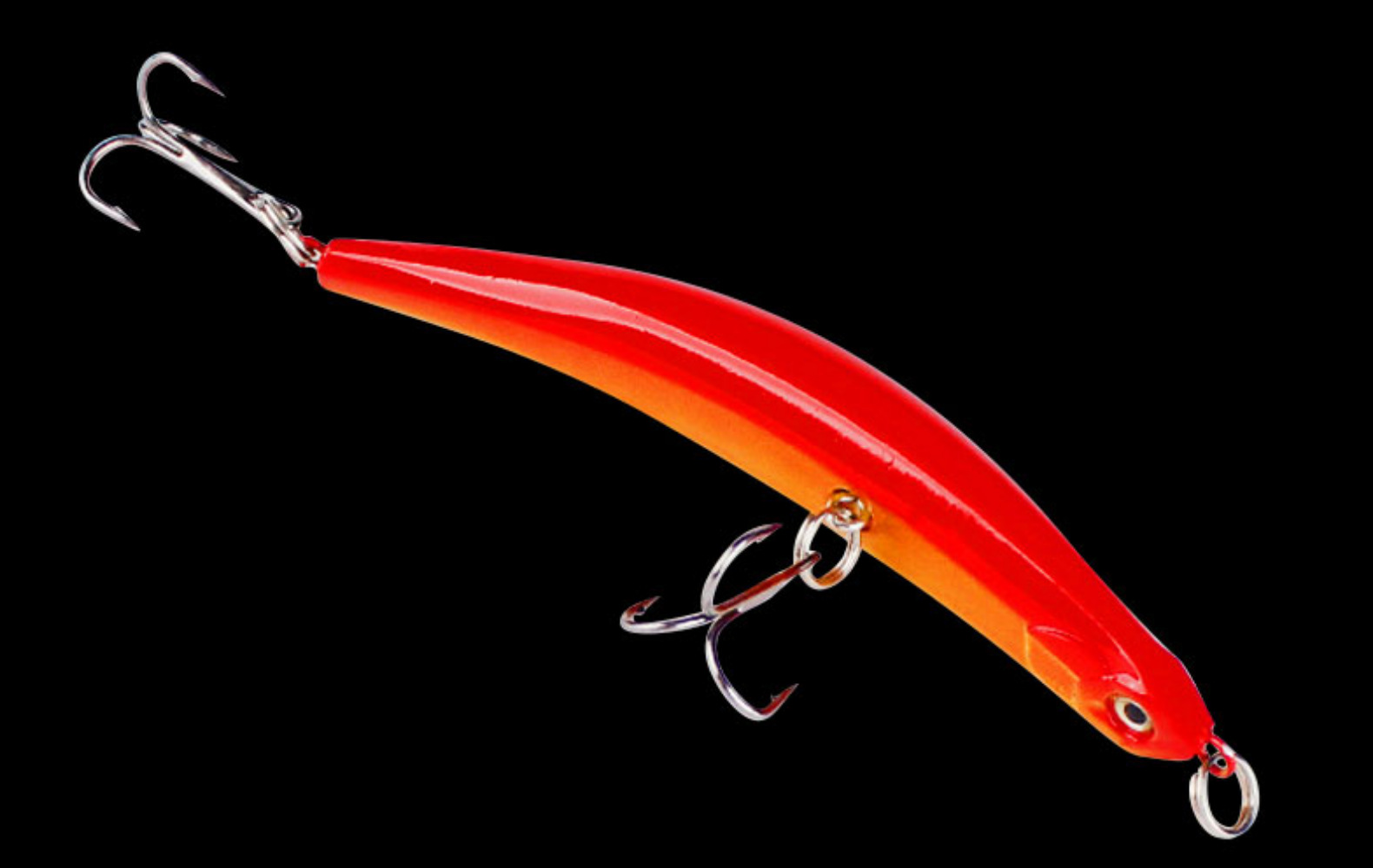 2 Pcs Shallow Diving Minnow Lure 95mm 8g Hard Sinking Minnow Fishing Baits Bass Trout Bowfin Saltwater Sea Fishing Lure