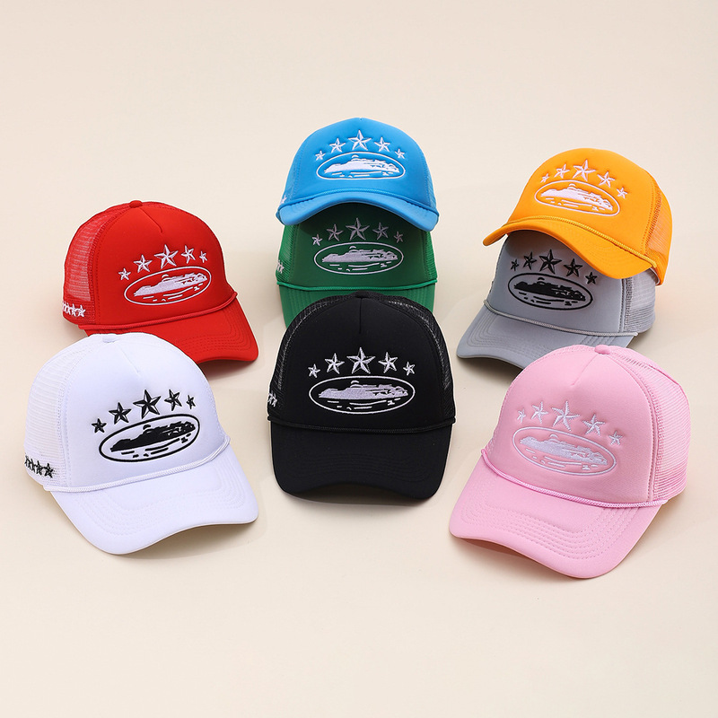 Cross-border American tide brand Alcatraz Island truck cap summer embroidery sunshade baseball cap street trend net cap cap cap