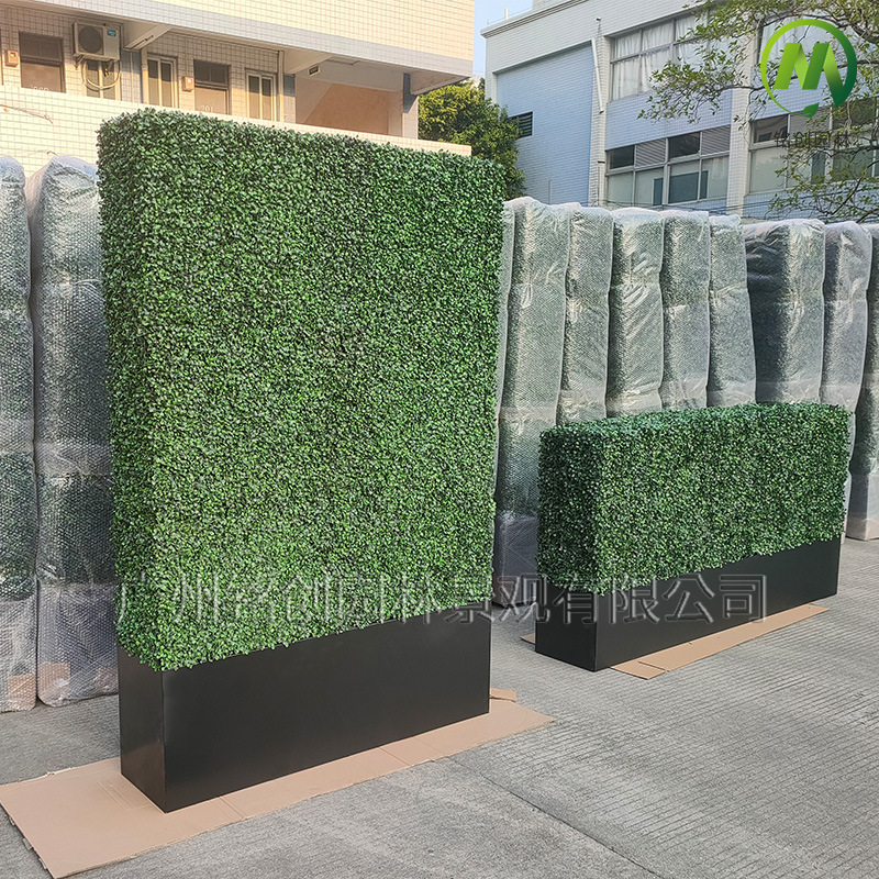 Simulación Milan hierba pared valla recinto hierba pared al aire libre protección solar patio tridimensional planta pared Milan hierba Pantalla de pared