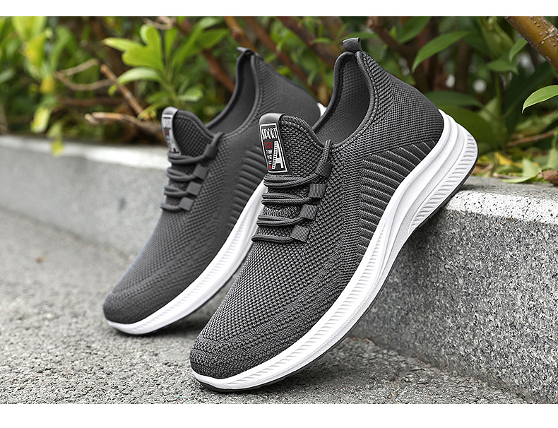 Scarpe da tennis da uomo da uomo Scarpe in pelle Scarpe da corsa Sneakers Calzature sintetiche comode_voghion.com