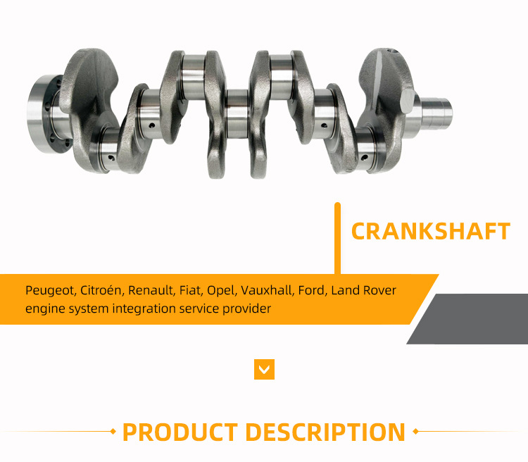 04L 105 021 B Is Suitable for Volkswagen 1.6Tdi /Clha Engine Forged Steel Crankshaft