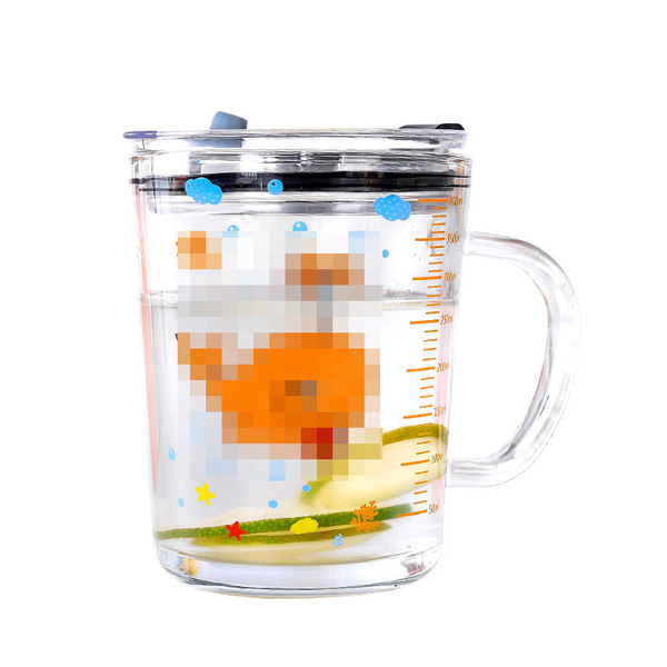 Creative children's glass with glass