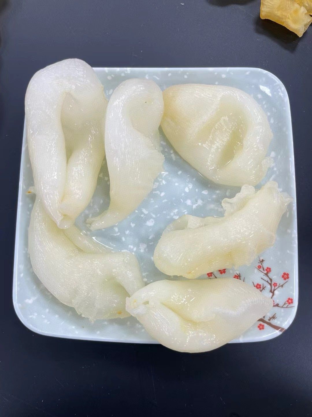 Pearl Fish Maw Zhen Zhu Jiao Dried Fish Bladder Thick Cut Collagen Rich Soup Ingredient 500g quality and texture