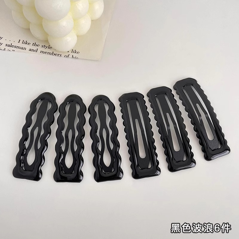 Clipe de cabello rotos tarjeta de cabello de mujer frisa clipe bb2025 nuevo clipe lateral pequeño clipe de cabello clipe de tocado